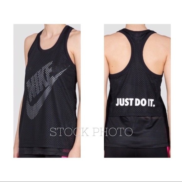 NIKE Mesh ‘Just Do It’ Tank - Picture 2 of 10